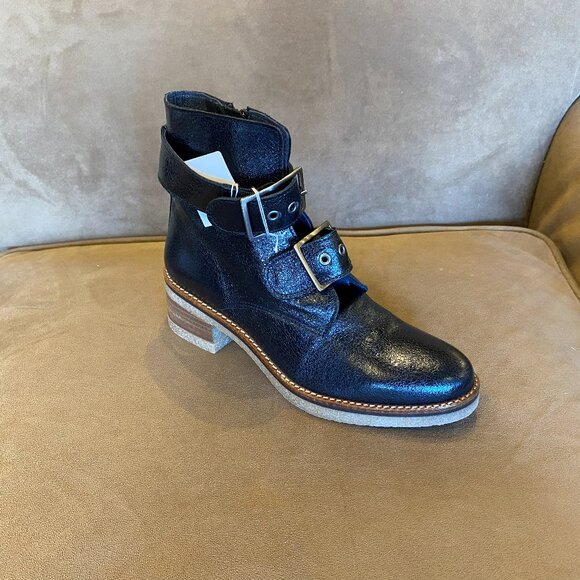 Eric Michael - Justina New Black Shiny - Multiple Sizes (NEW W/ BOX) - Picture 1 of 3